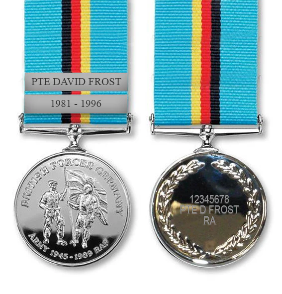 British Forces Germany Commemorative Medal - Image 3