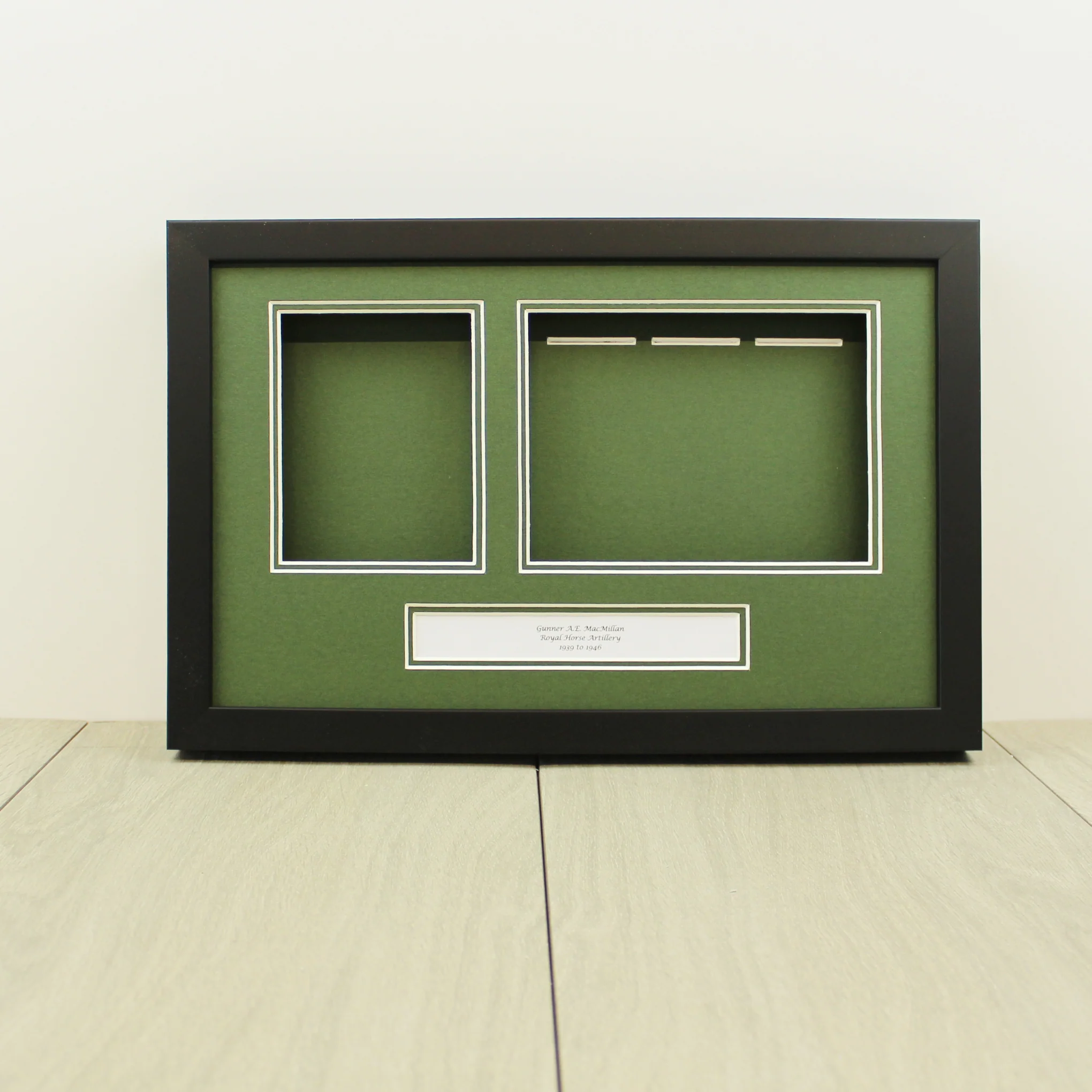 Frame for 3 Medals and a Photograph - Image 3