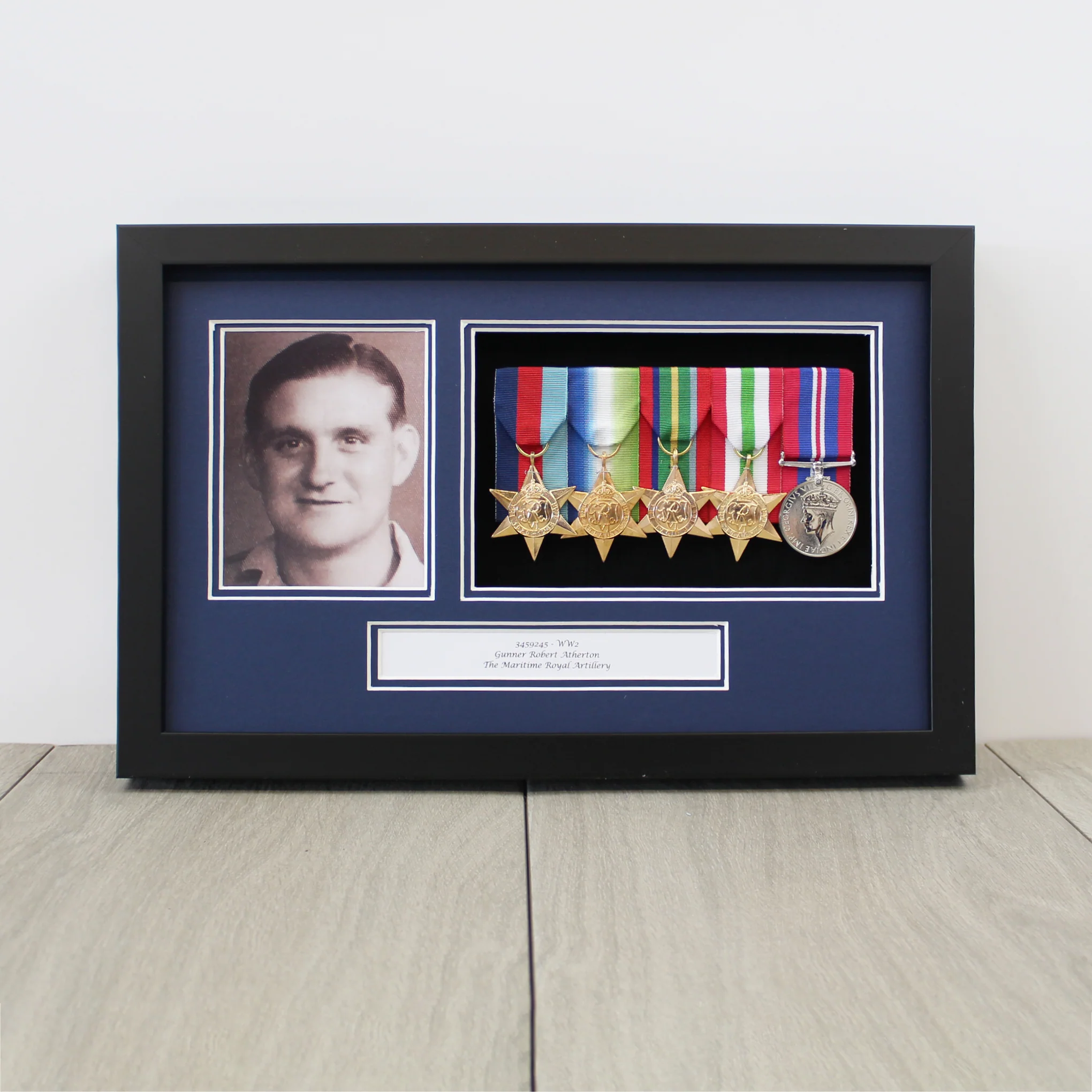 Frame for 5 Medals and a Photograph - Image 3