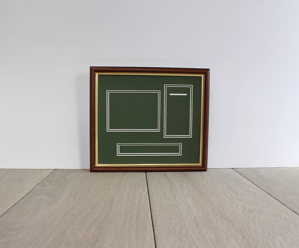 Frame for 1 Medal and a Photograph - Image 3