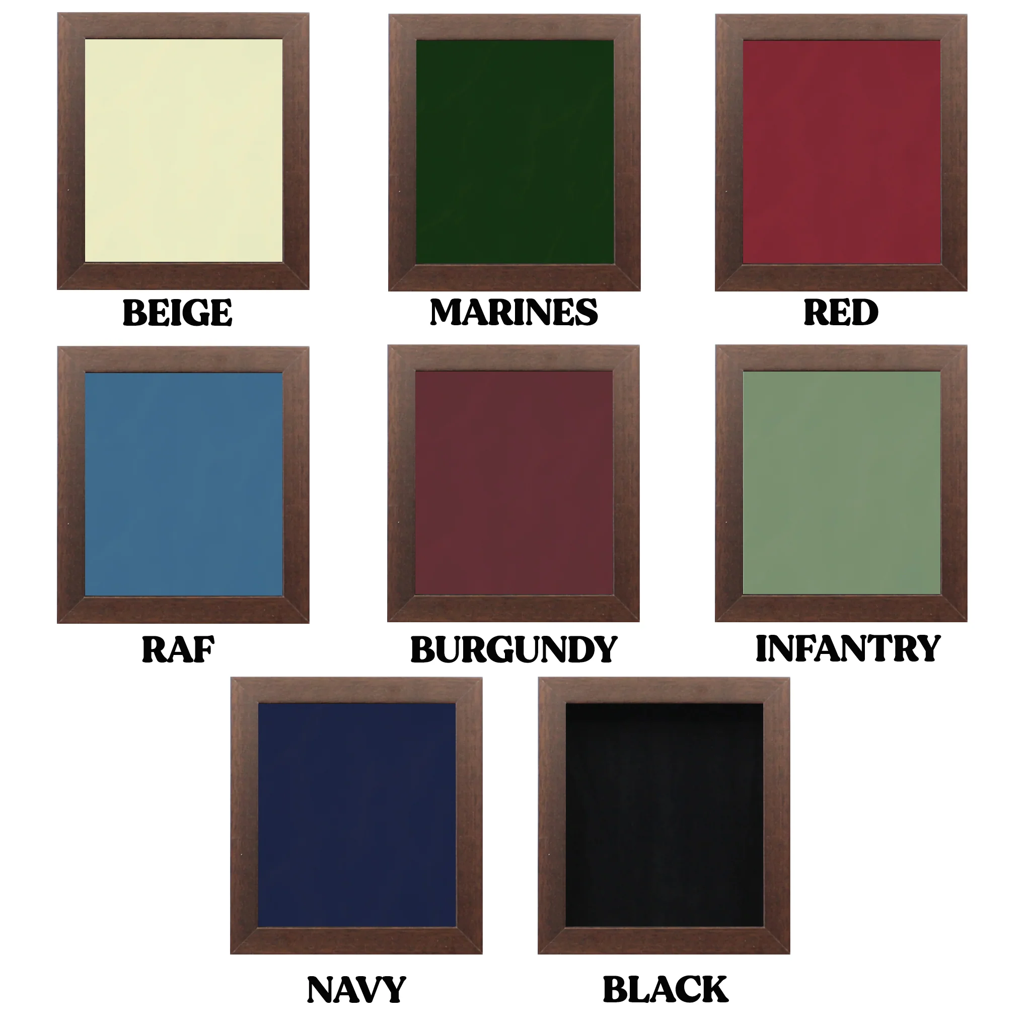 Photo Background Medal Display Case for 2 Mounted Medals - Image 4