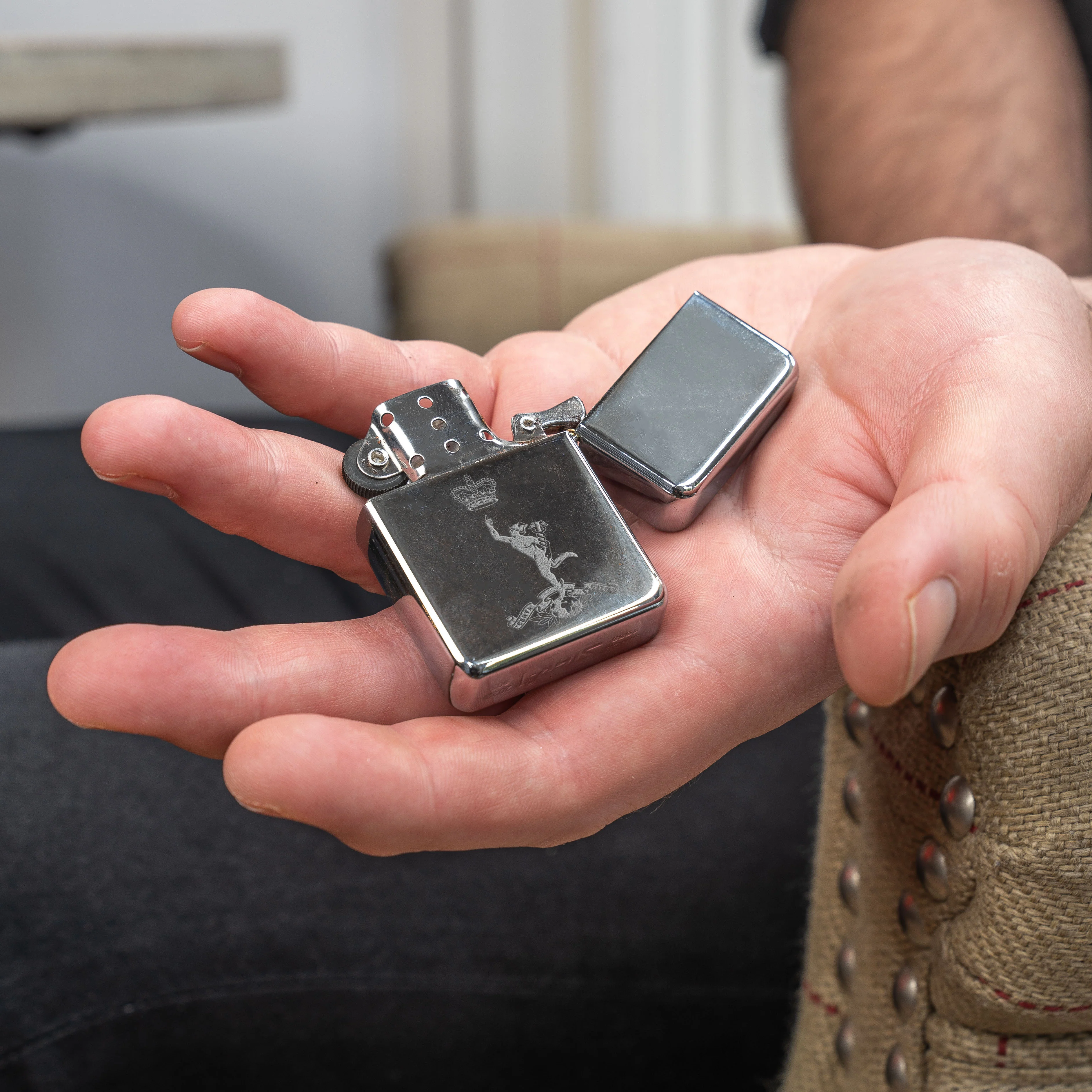Personalised Military Zippo Style Lighter - Image 7