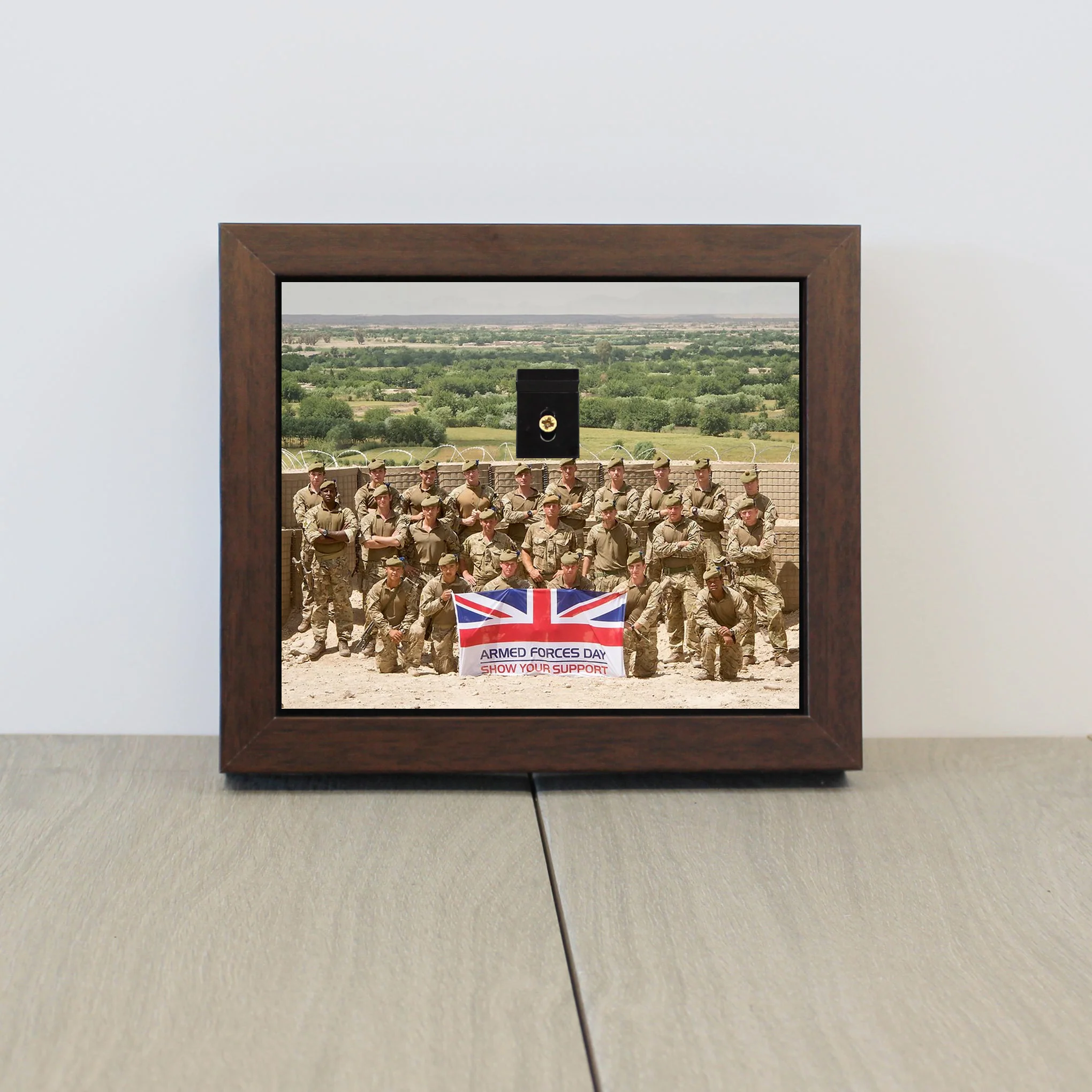 Photo Background Medal Display Case for 3 to 4 Medals - Image 3