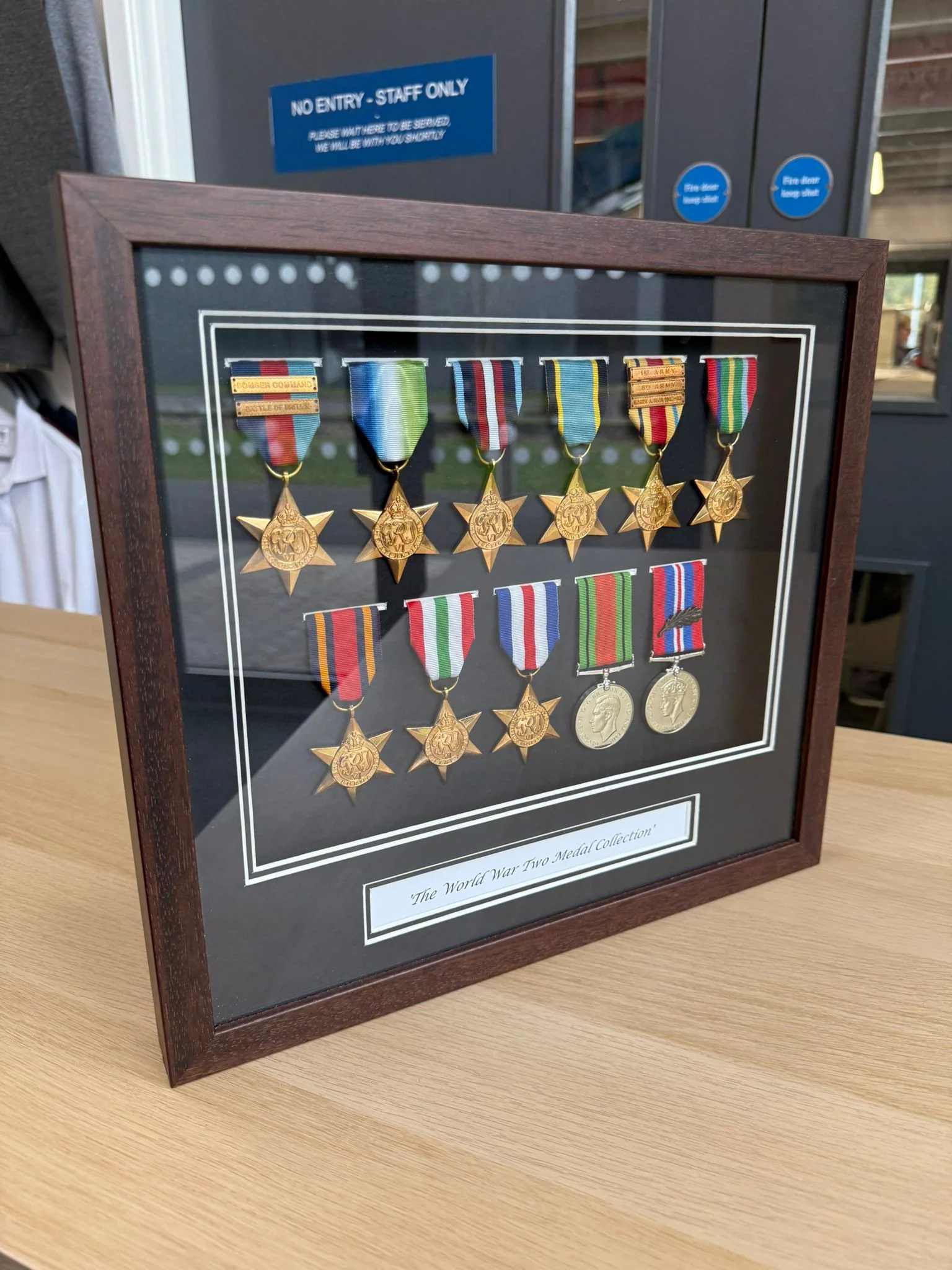 WW2 Framed Medal Collection - Image 3