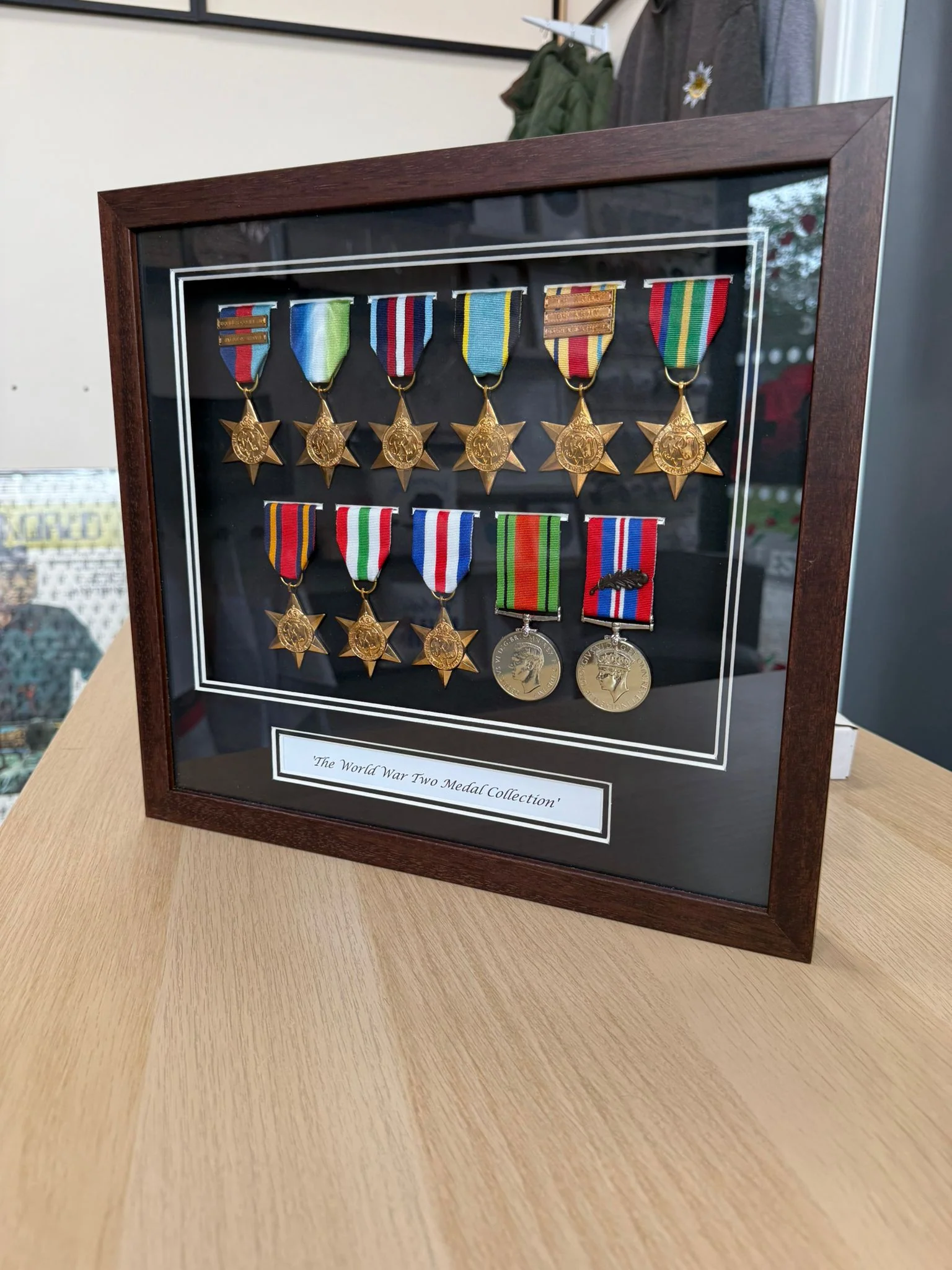 WW2 Framed Medal Collection - Image 4